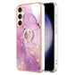Electroplating Marble IMD TPU Phone Case with Ring Holder