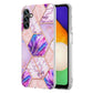 Electroplating Splicing Marble TPU Phone Case