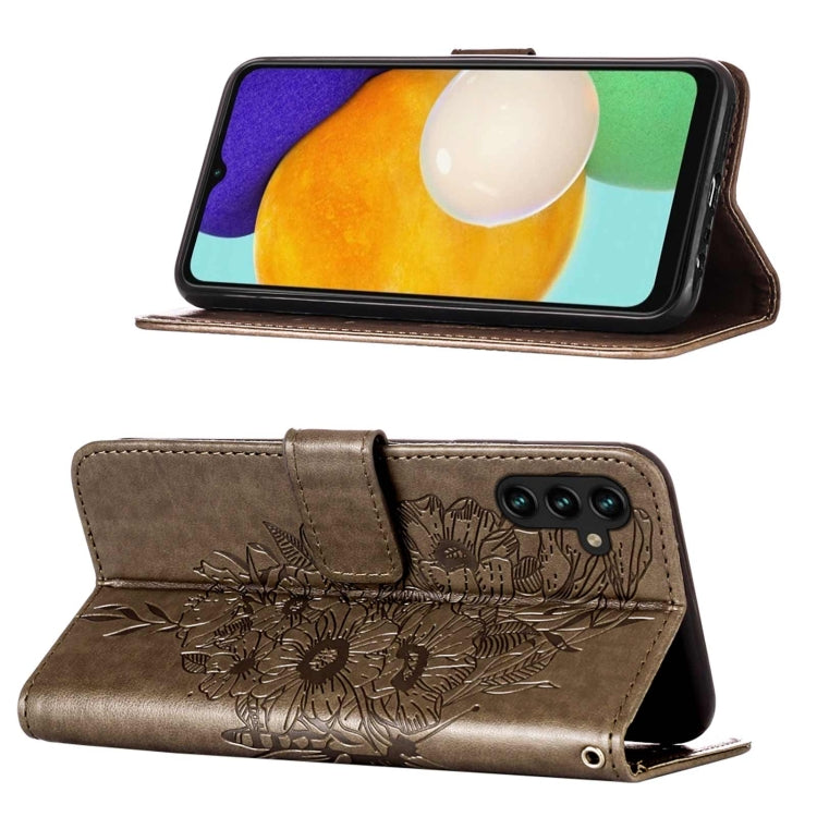 Embossed Butterfly Leather Phone Case