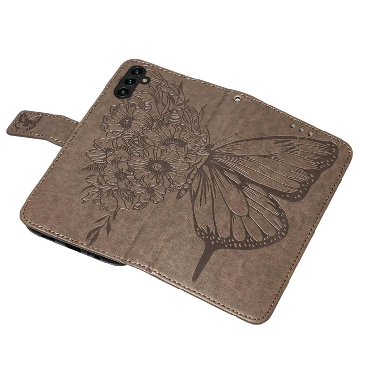 Embossed Butterfly Leather Phone Case
