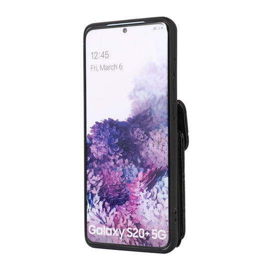 Card Slot Leather Phone Case with Short Lanyard