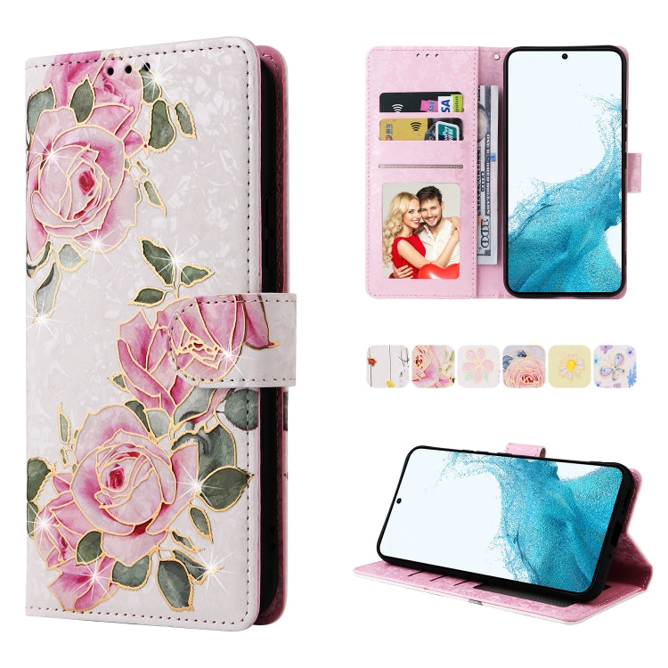 Bronzing Painting RFID Leather Phone Case