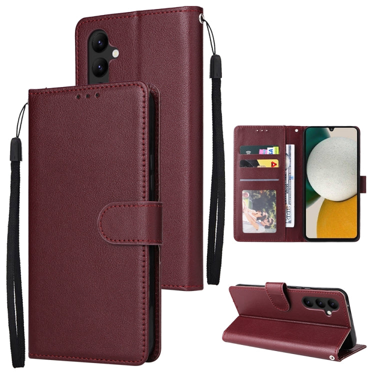 3 Card Slots Multifunctional Leather Phone Case