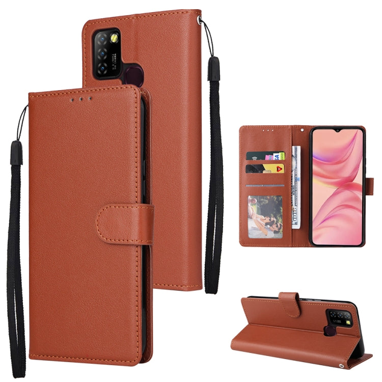 3 Card Slots Multifunctional Leather Phone Case