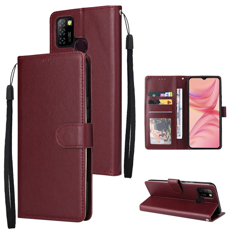 3 Card Slots Multifunctional Leather Phone Case