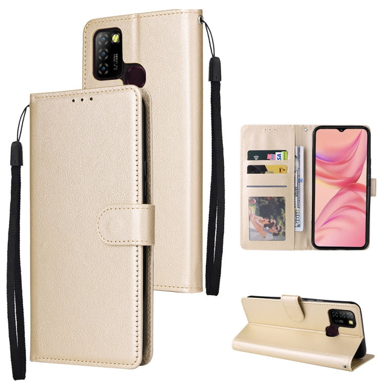 3 Card Slots Multifunctional Leather Phone Case
