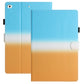 Stitching Gradient Leather Tablet Case