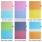Stitching Gradient Leather Tablet Case