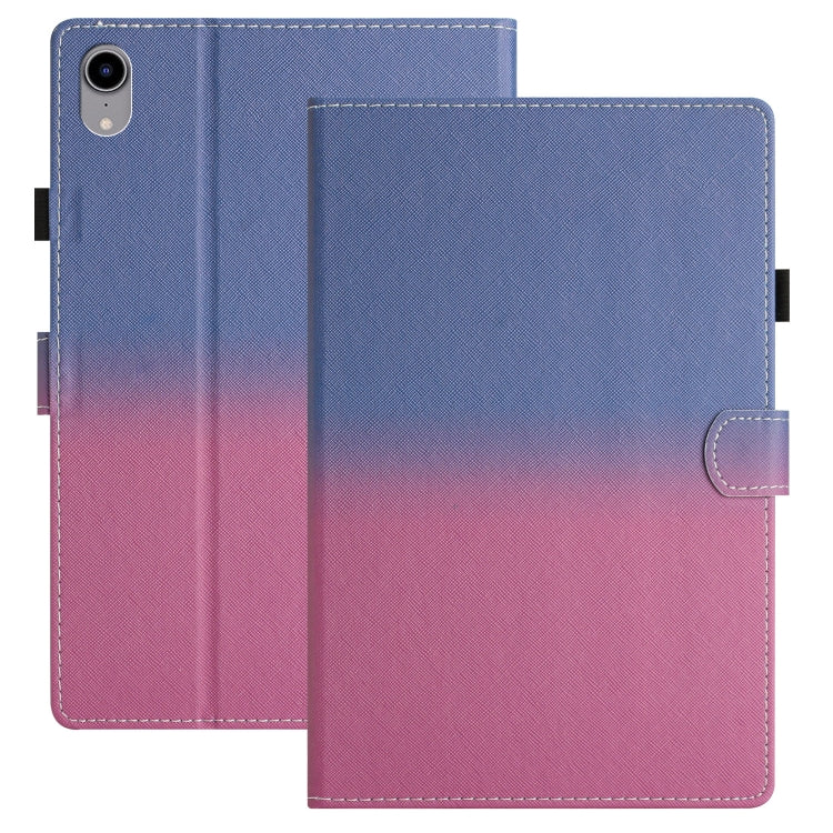 Stitching Gradient Leather Tablet Case