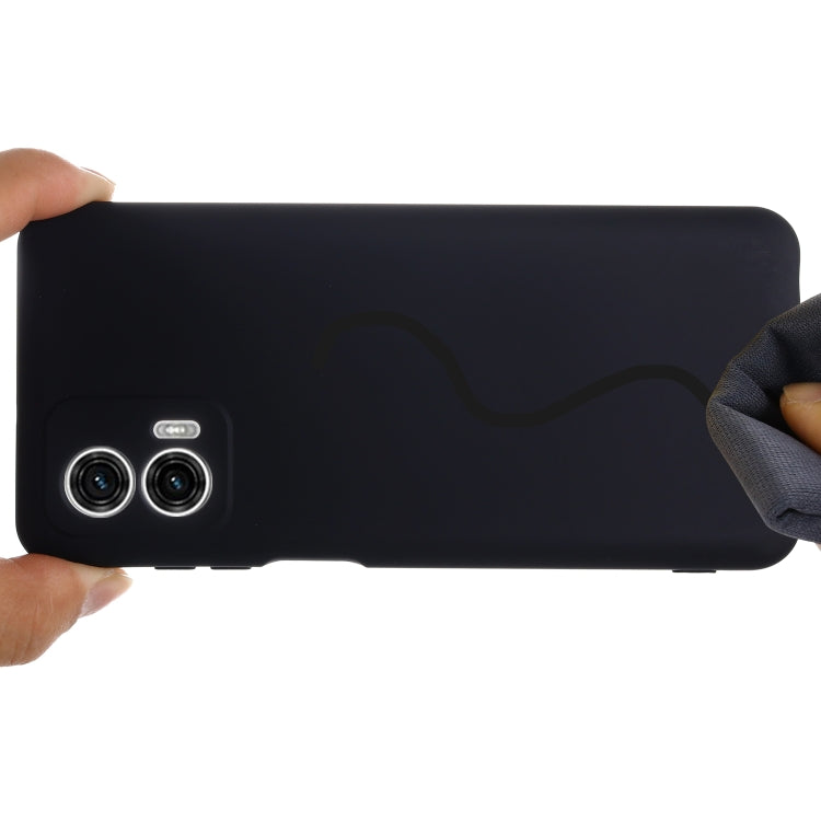 Pure Color Liquid Silicone Shockproof Phone Case