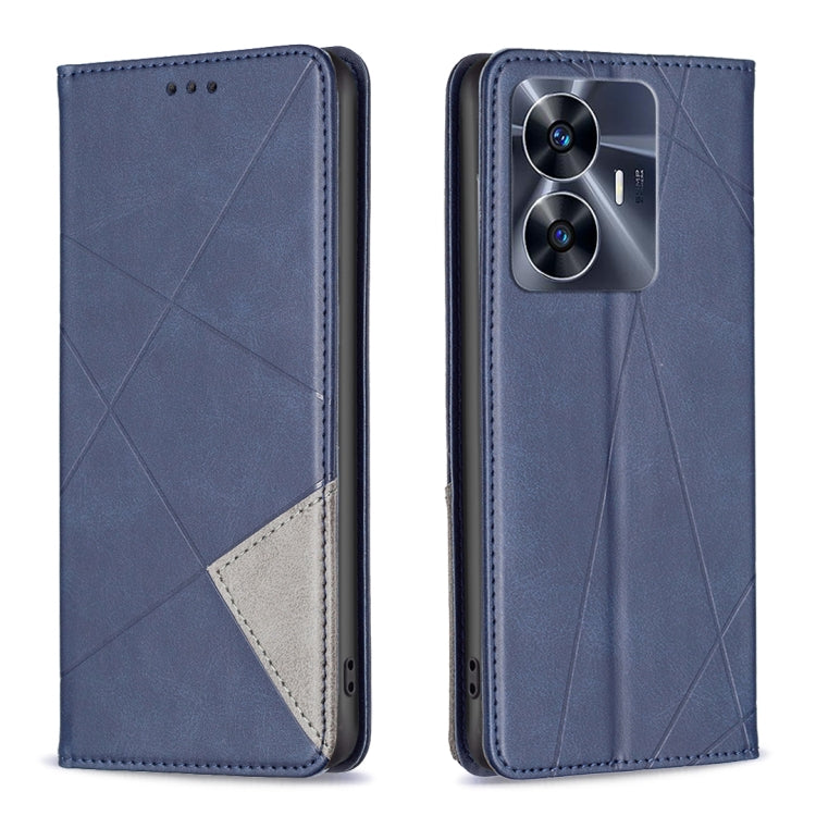 Prismatic Invisible Magnetic Leather Phone Case