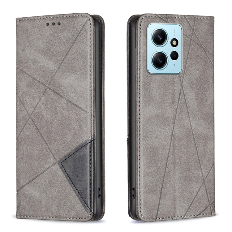 Prismatic Invisible Magnetic Leather Phone Case