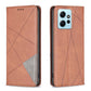 Prismatic Invisible Magnetic Leather Phone Case