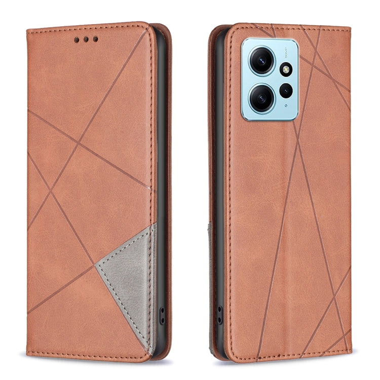Prismatic Invisible Magnetic Leather Phone Case