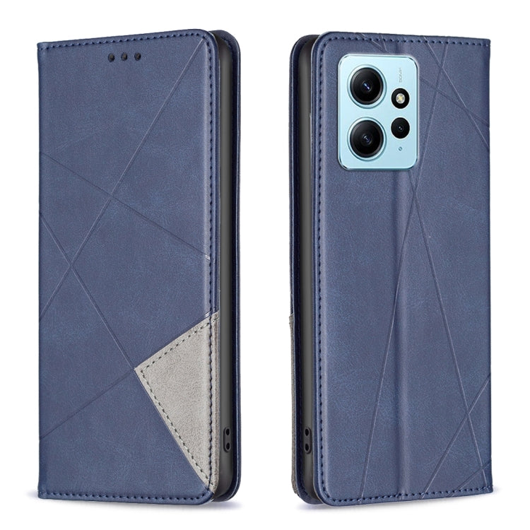 Prismatic Invisible Magnetic Leather Phone Case