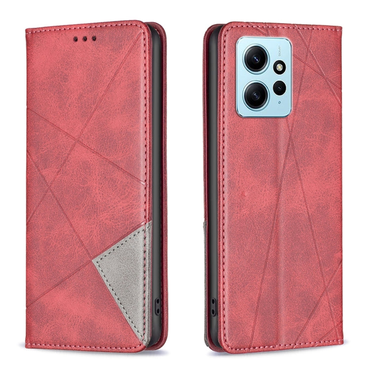 Prismatic Invisible Magnetic Leather Phone Case