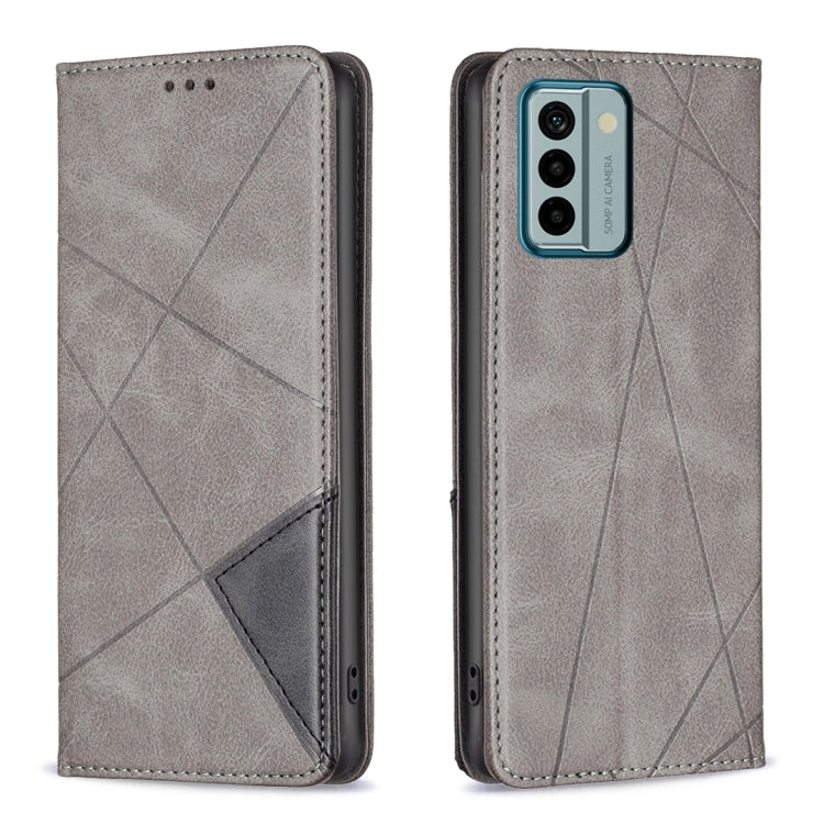 Prismatic Invisible Magnetic Leather Phone Case