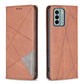 Prismatic Invisible Magnetic Leather Phone Case