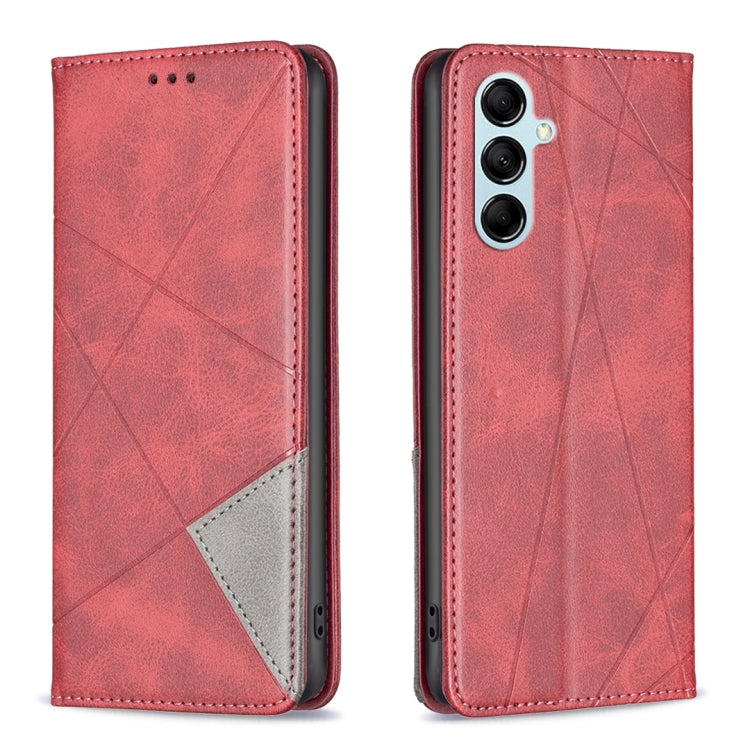 Prismatic Invisible Magnetic Leather Phone Case
