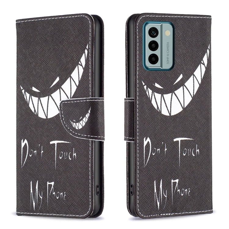 Colored Drawing Pattern Leather Phone Case
