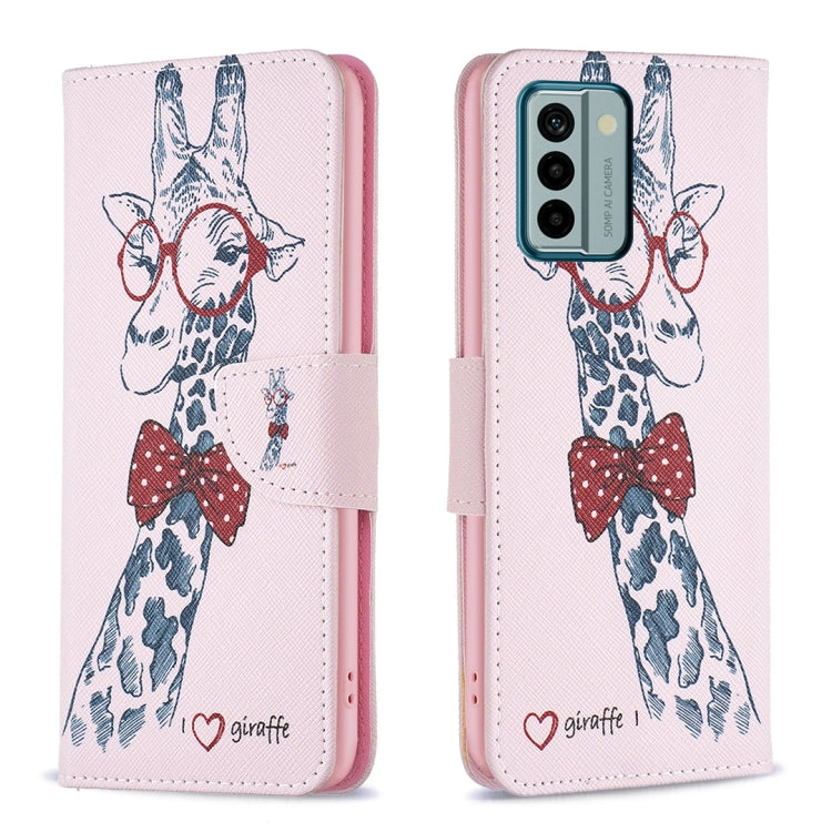 Colored Drawing Pattern Leather Phone Case