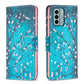 Colored Drawing Pattern Leather Phone Case