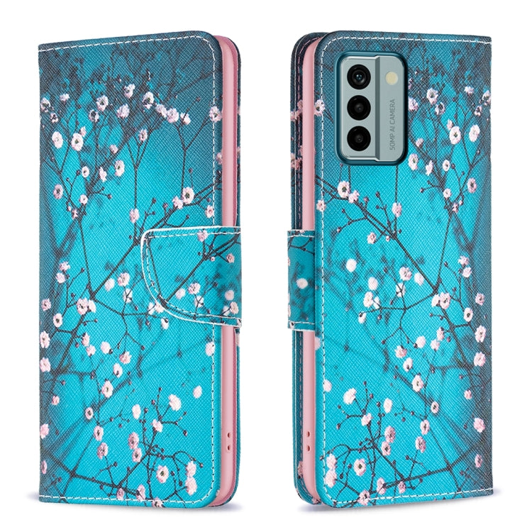 Colored Drawing Pattern Leather Phone Case