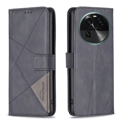 Magnetic Buckle Rhombus Texture Leather Phone Case