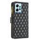 Diamond Lattice Zipper Wallet Leather Flip Phone Case