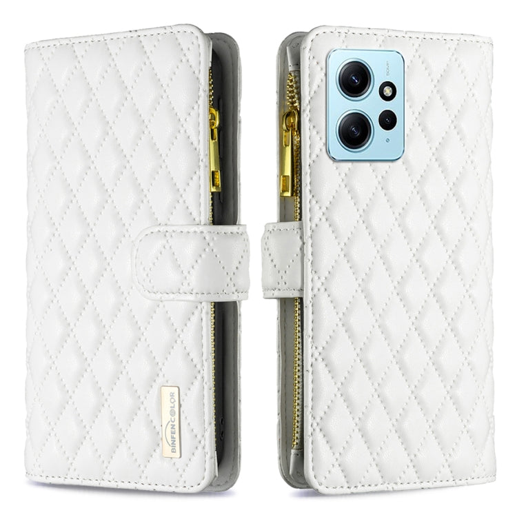 Diamond Lattice Zipper Wallet Leather Flip Phone Case
