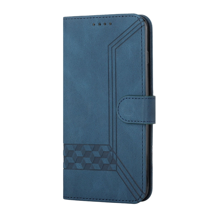 Cubic Skin Feel Flip Leather Phone Case