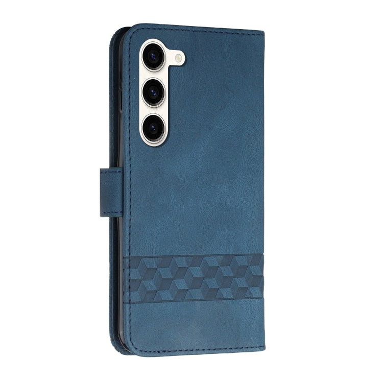Cubic Skin Feel Flip Leather Phone Case