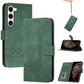 Cubic Skin Feel Flip Leather Phone Case