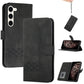 Cubic Skin Feel Flip Leather Phone Case