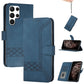 Cubic Skin Feel Flip Leather Phone Case