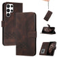 Cubic Skin Feel Flip Leather Phone Case