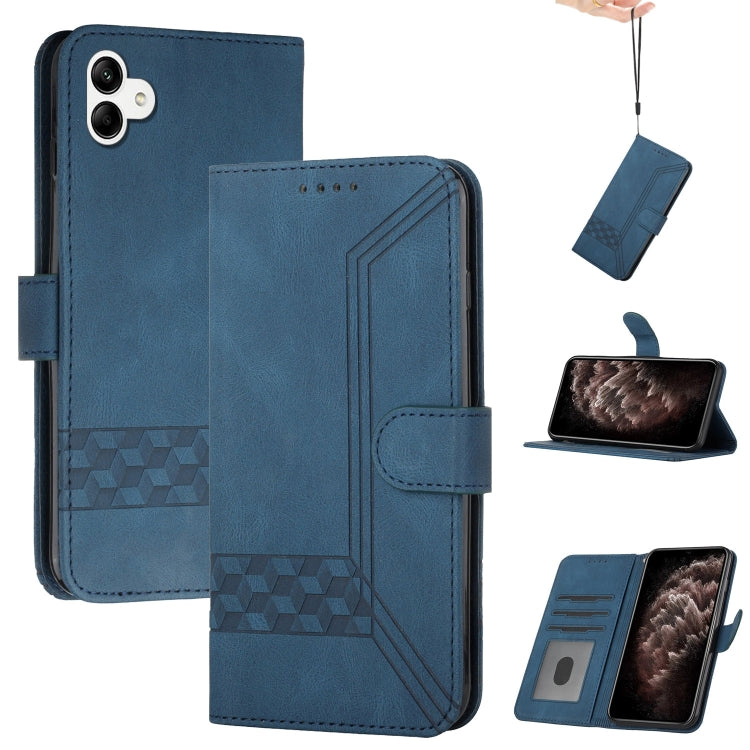 Cubic Skin Feel Flip Leather Phone Case