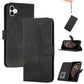 Cubic Skin Feel Flip Leather Phone Case