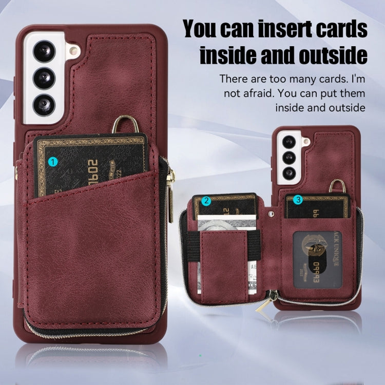 Zipper Card Bag Back Cover Phone Case