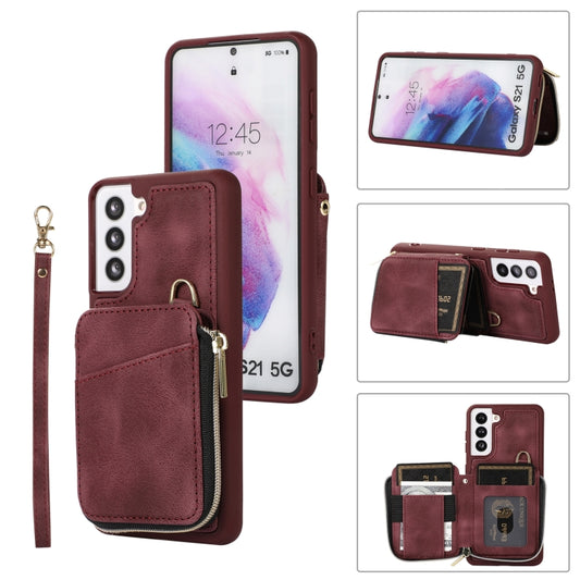 Zipper Card Bag Back Cover Phone Case