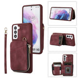 Zipper Card Bag Back Cover Phone Case