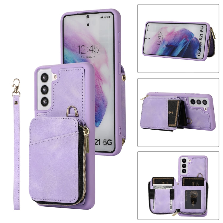 Zipper Card Bag Back Cover Phone Case