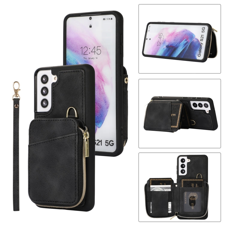 Zipper Card Bag Back Cover Phone Case