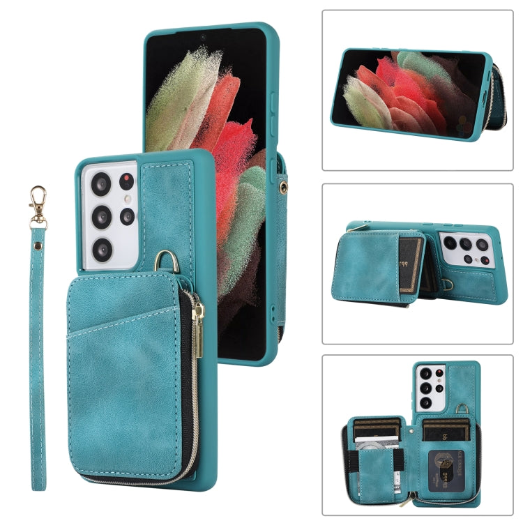 Zipper Card Bag Back Cover Phone Case