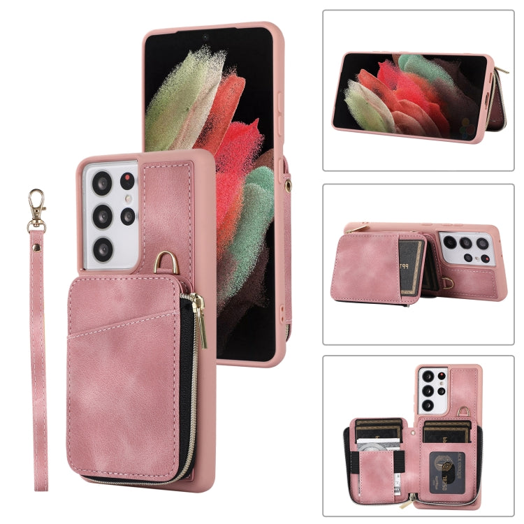 Zipper Card Bag Back Cover Phone Case