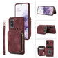 Zipper Card Bag Back Cover Phone Case