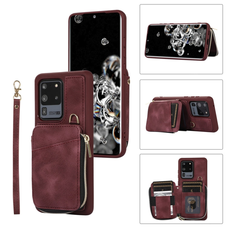 Zipper Card Bag Back Cover Phone Case