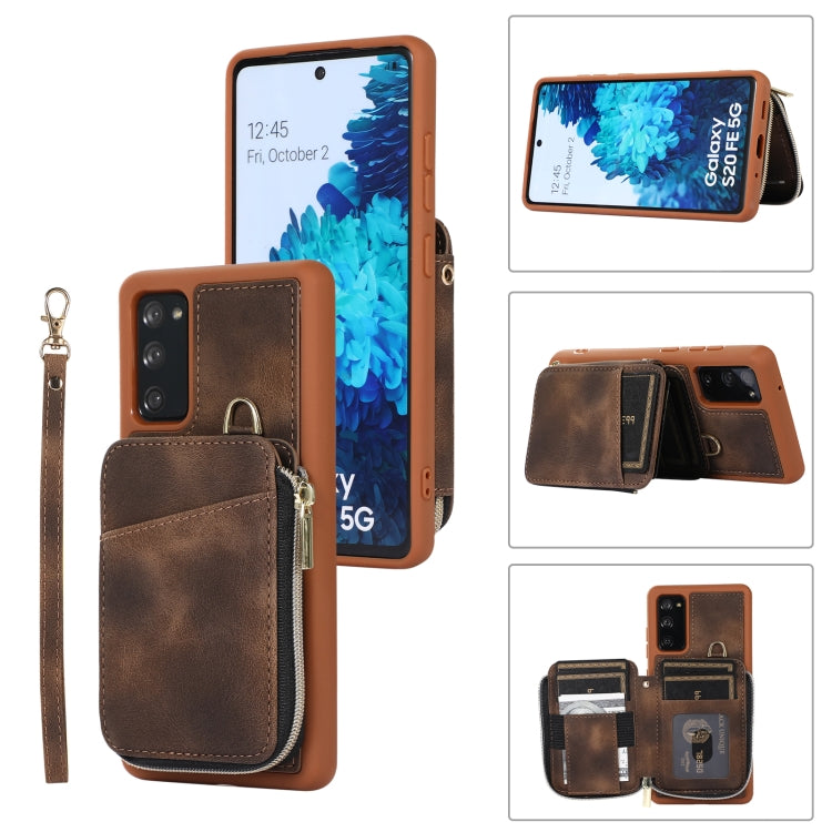 Zipper Card Bag Back Cover Phone Case