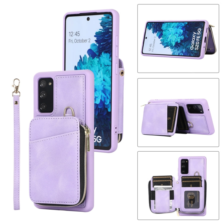 Zipper Card Bag Back Cover Phone Case