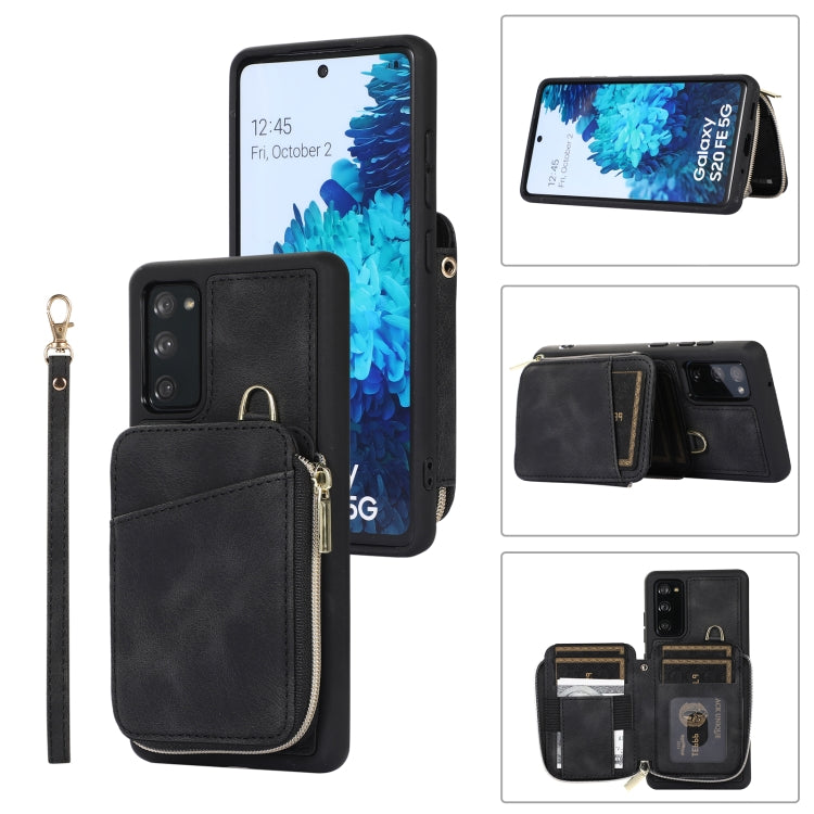 Zipper Card Bag Back Cover Phone Case
